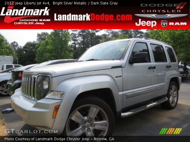 2012 Jeep Liberty Jet 4x4 in Bright Silver Metallic