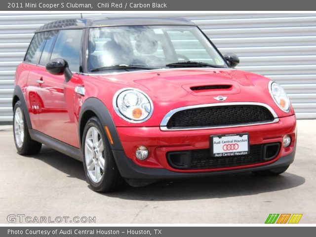 2011 Mini Cooper S Clubman in Chili Red