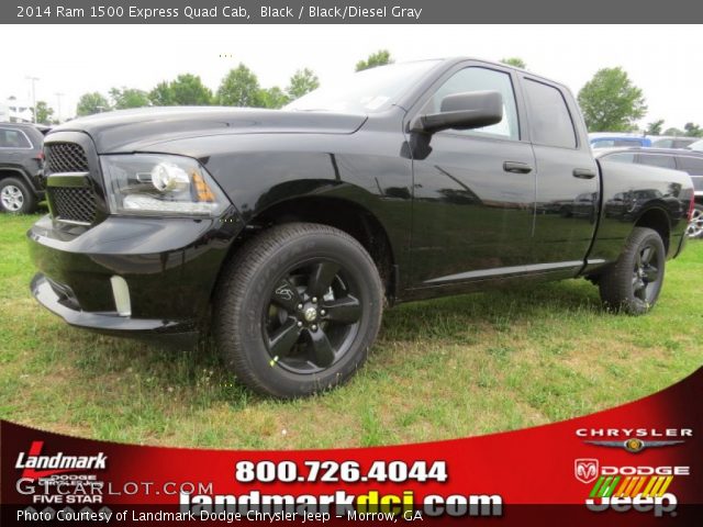 2014 Ram 1500 Express Quad Cab in Black