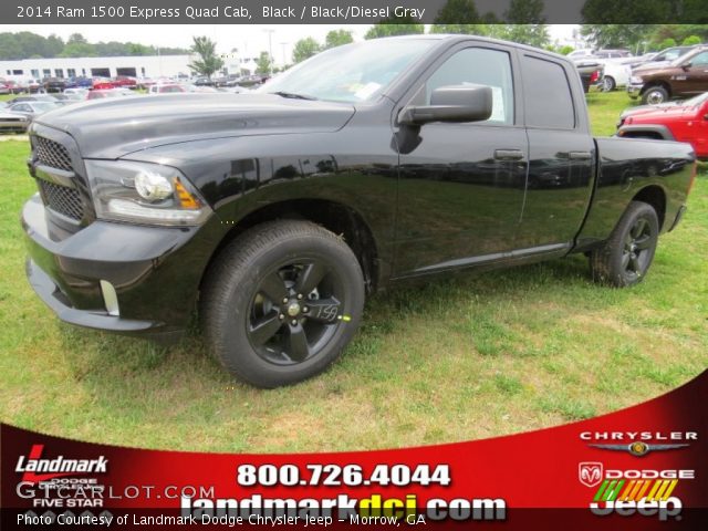 2014 Ram 1500 Express Quad Cab in Black