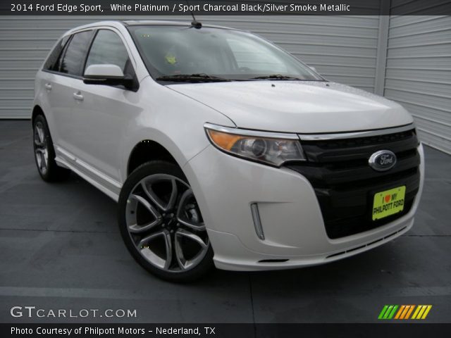 2014 Ford Edge Sport in White Platinum