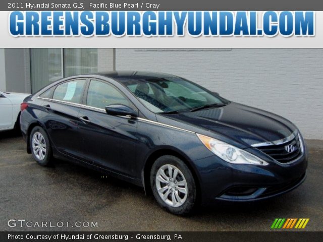 2011 Hyundai Sonata GLS in Pacific Blue Pearl