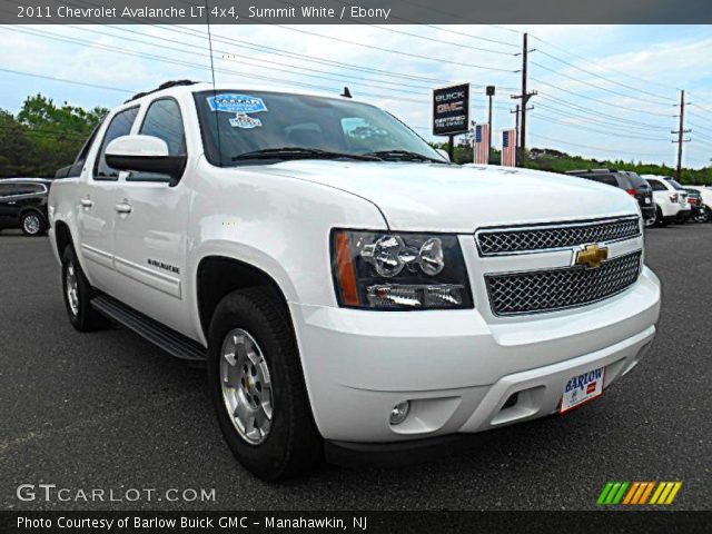 2011 Chevrolet Avalanche LT 4x4 in Summit White