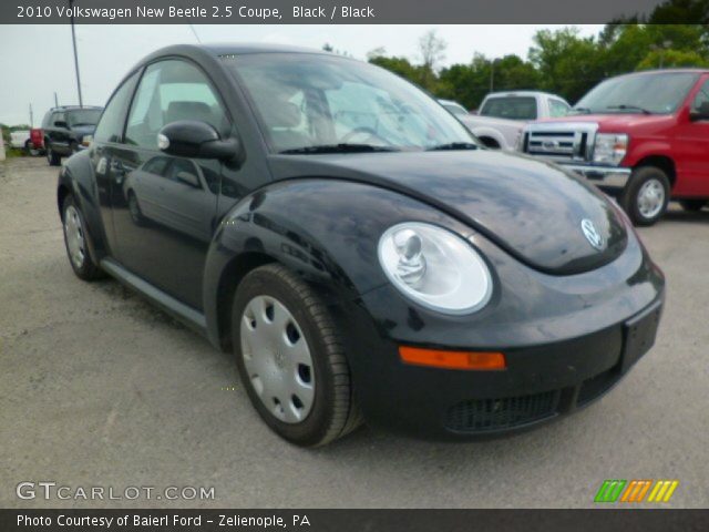 2010 Volkswagen New Beetle 2.5 Coupe in Black