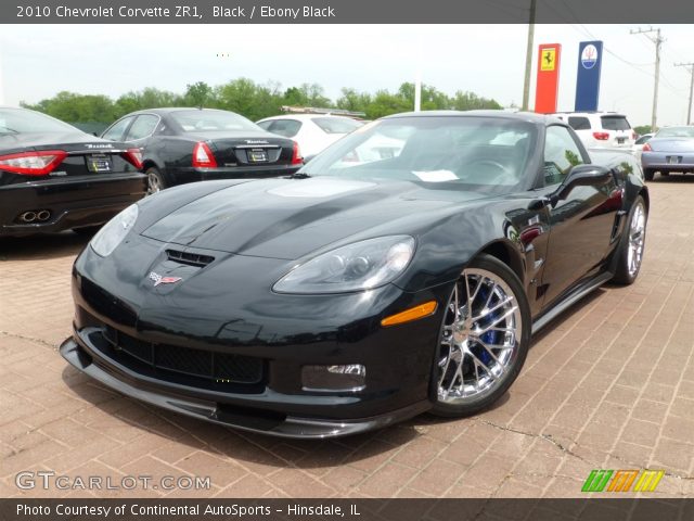 2010 Chevrolet Corvette ZR1 in Black