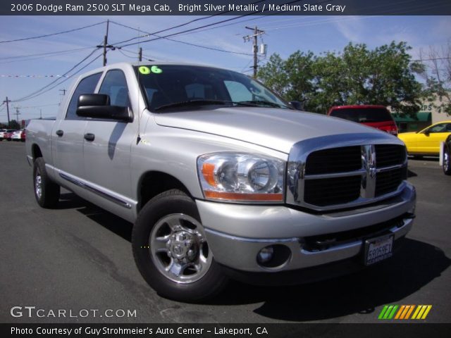 2006 Dodge Ram 2500 SLT Mega Cab in Bright Silver Metallic