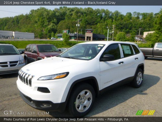 2014 Jeep Cherokee Sport 4x4 in Bright White