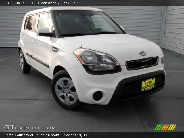 2013 Kia Soul 1.6 in Clear White