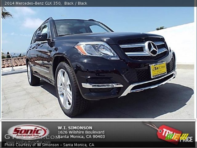 2014 Mercedes-Benz GLK 350 in Black