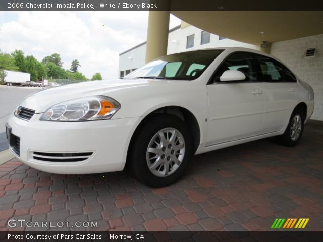 2006 Chevrolet Impala Police in White