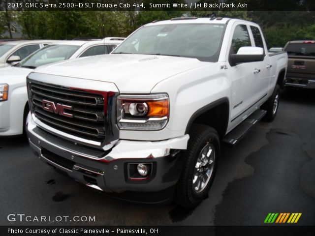 2015 GMC Sierra 2500HD SLT Double Cab 4x4 in Summit White