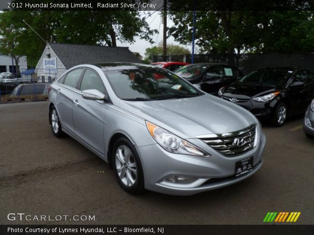 2012 Hyundai Sonata Limited in Radiant Silver