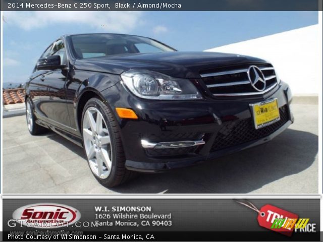 2014 Mercedes-Benz C 250 Sport in Black