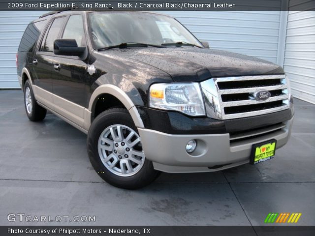2009 Ford Expedition EL King Ranch in Black