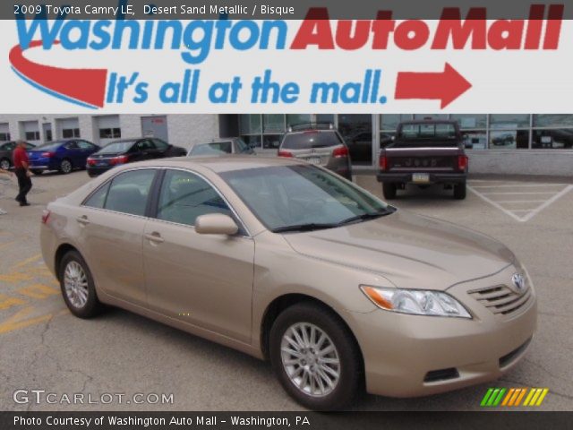 2009 Toyota Camry LE in Desert Sand Metallic
