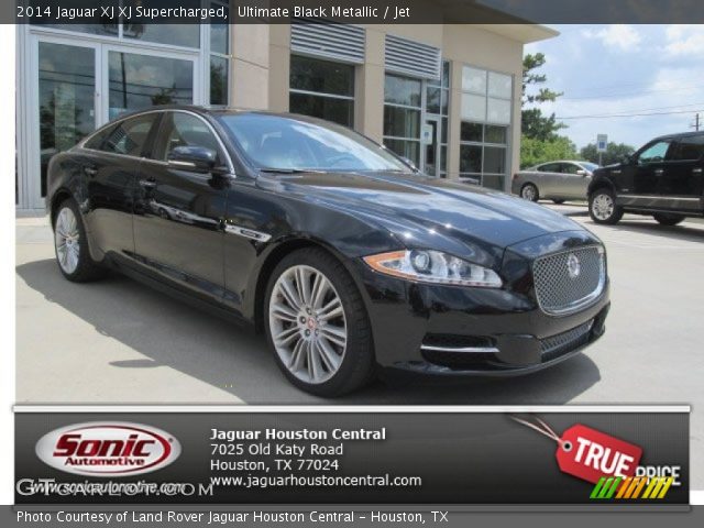 2014 Jaguar XJ XJ Supercharged in Ultimate Black Metallic