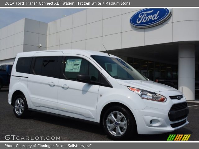 2014 Ford Transit Connect XLT Wagon in Frozen White