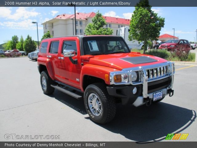 2008 Hummer H3 Alpha in Solar Flare Metallic