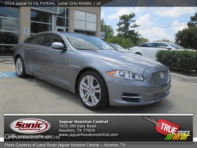 2014 Jaguar XJ XJL Portfolio in Lunar Grey Metallic