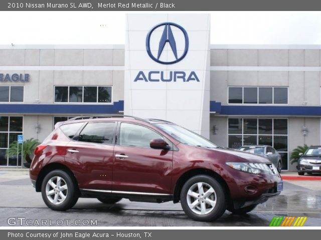 2010 Nissan Murano SL AWD in Merlot Red Metallic