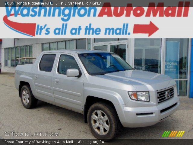 2006 Honda Ridgeline RTL in Billet Silver Metallic