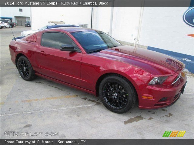 2014 Ford Mustang V6 Coupe in Ruby Red