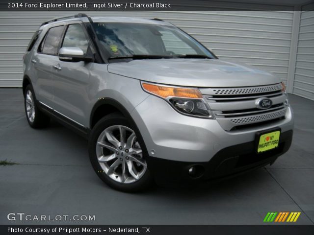 2014 Ford Explorer Limited in Ingot Silver