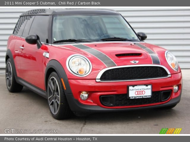 2011 Mini Cooper S Clubman in Chili Red