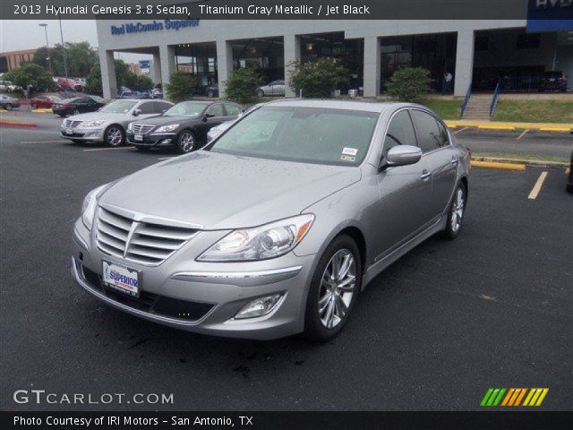 2013 Hyundai Genesis 3.8 Sedan in Titanium Gray Metallic