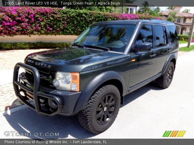 2005 Land Rover LR3 V8 HSE in Tonga Green Pearl