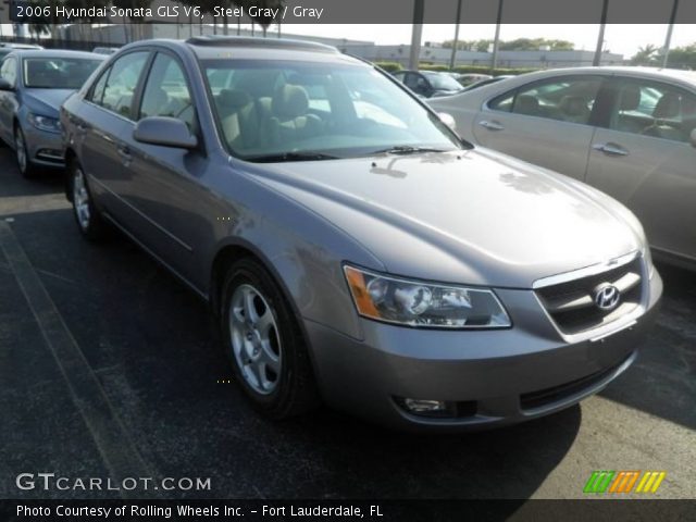 2006 Hyundai Sonata GLS V6 in Steel Gray