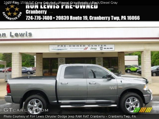 2013 Ram 1500 SLT Crew Cab 4x4 in Mineral Gray Metallic