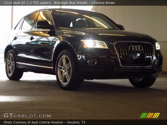 2014 Audi Q5 2.0 TFSI quattro in Moonlight Blue Metallic