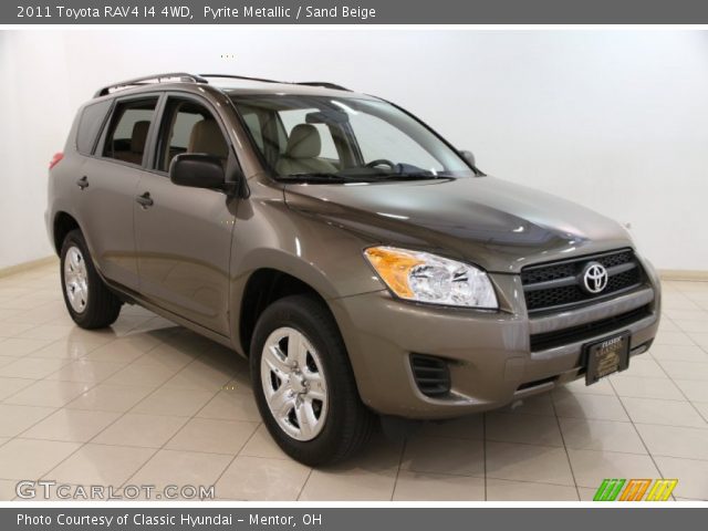 2011 Toyota RAV4 I4 4WD in Pyrite Metallic
