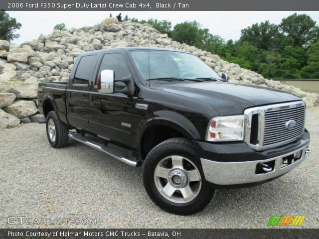 2006 Ford F350 Super Duty Lariat Crew Cab 4x4 in Black
