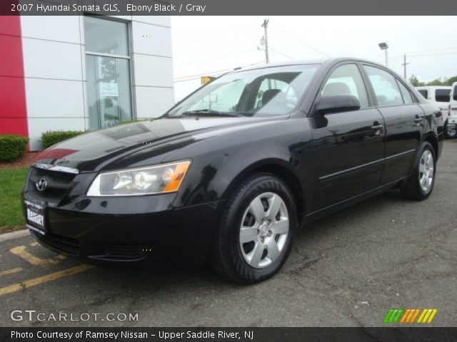 2007 Hyundai Sonata GLS in Ebony Black