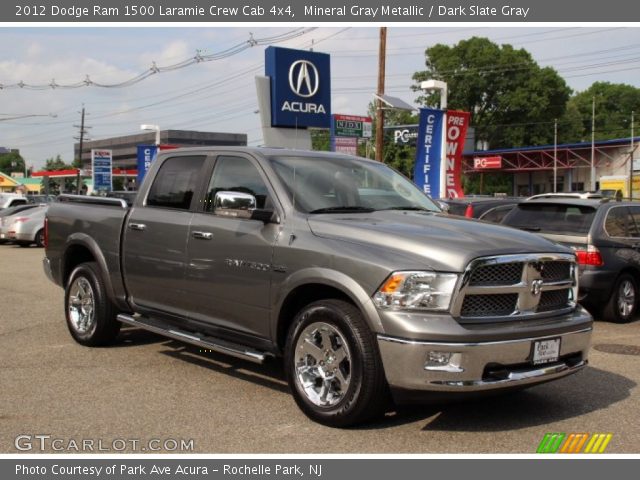 2012 Dodge Ram 1500 Laramie Crew Cab 4x4 in Mineral Gray Metallic