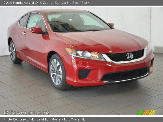 2014 Honda Accord LX-S Coupe in San Marino Red