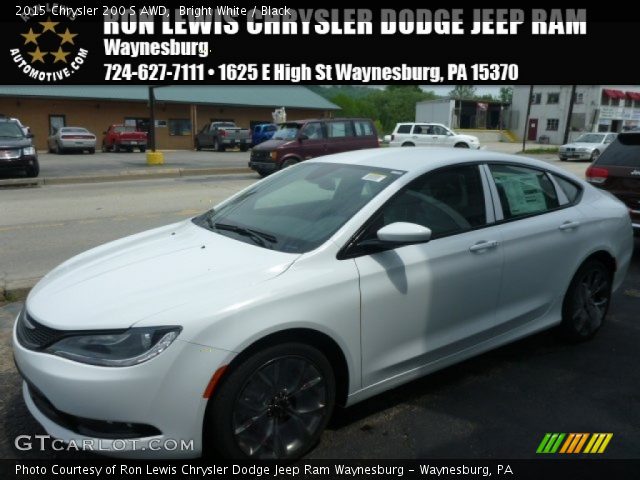 2015 Chrysler 200 S AWD in Bright White