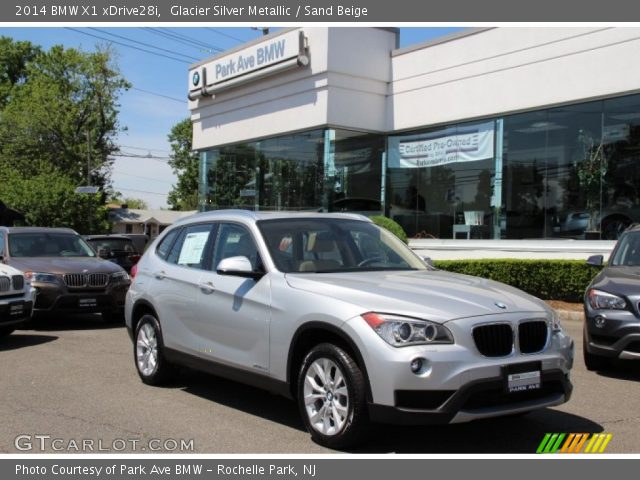 2014 BMW X1 xDrive28i in Glacier Silver Metallic