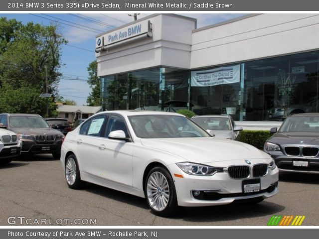 2014 BMW 3 Series 335i xDrive Sedan in Mineral White Metallic