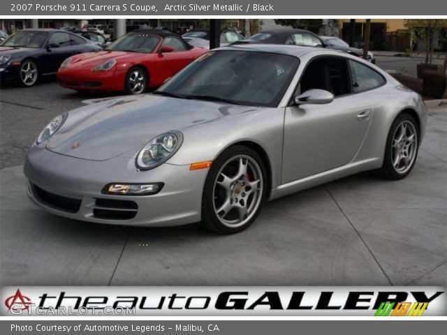 2007 Porsche 911 Carrera S Coupe in Arctic Silver Metallic