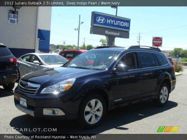 2012 Subaru Outback 2.5i Limited in Deep Indigo Pearl
