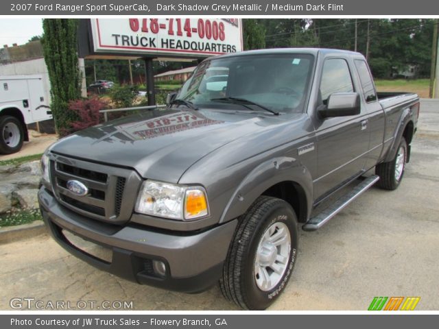 2007 Ford Ranger Sport SuperCab in Dark Shadow Grey Metallic