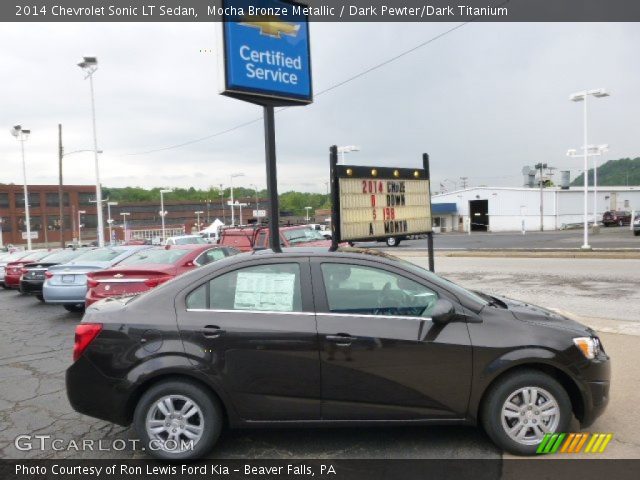 2014 Chevrolet Sonic LT Sedan in Mocha Bronze Metallic