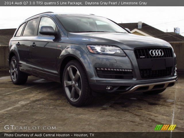 2014 Audi Q7 3.0 TFSI quattro S Line Package in Daytona Gray Pearl
