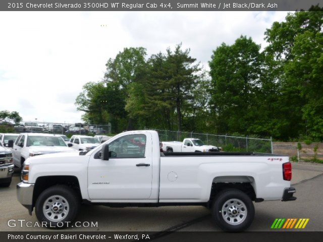 2015 Chevrolet Silverado 3500HD WT Regular Cab 4x4 in Summit White