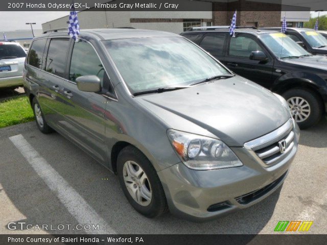 2007 Honda Odyssey EX-L in Nimbus Gray Metallic