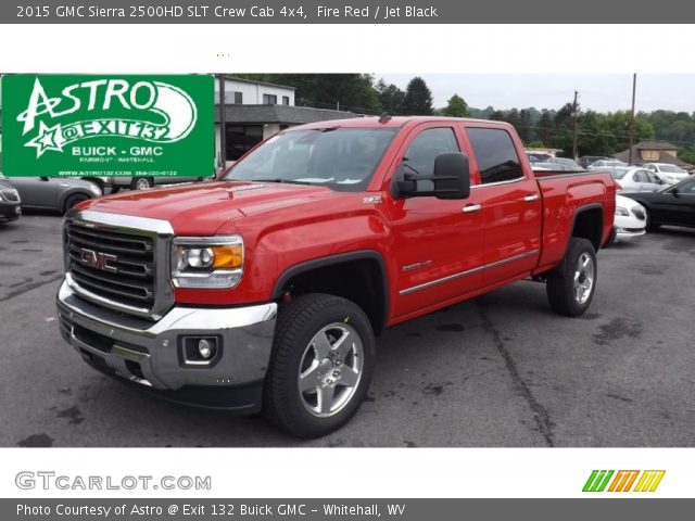 2015 GMC Sierra 2500HD SLT Crew Cab 4x4 in Fire Red