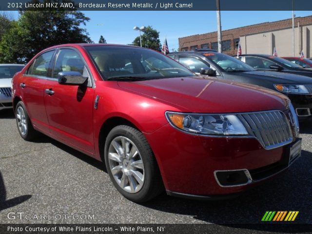 2012 Lincoln MKZ AWD in Bordeaux Reserve Metallic